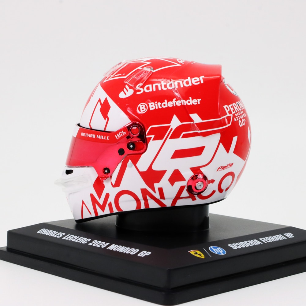 Charles Leclerc Monaco GP 2024 1:5 Scale Helmet