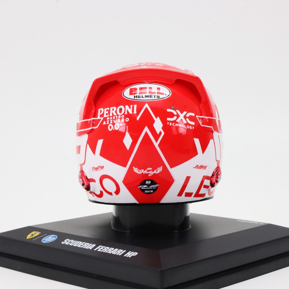 Charles Leclerc Monaco GP 2024 1:5 Scale Helmet