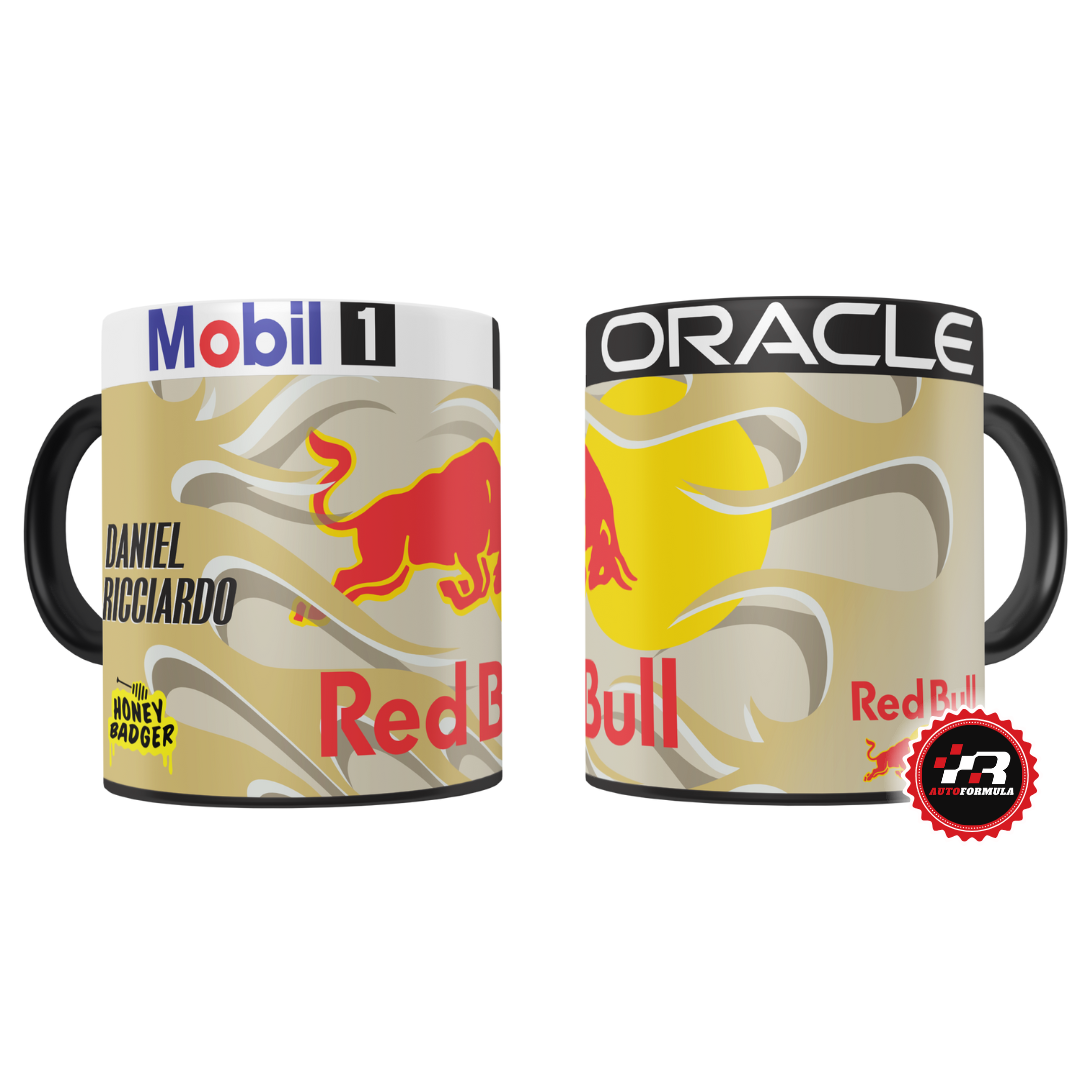 Daniel Ricciardo Silverstone 2023 Tyre Test Helmet Mug
