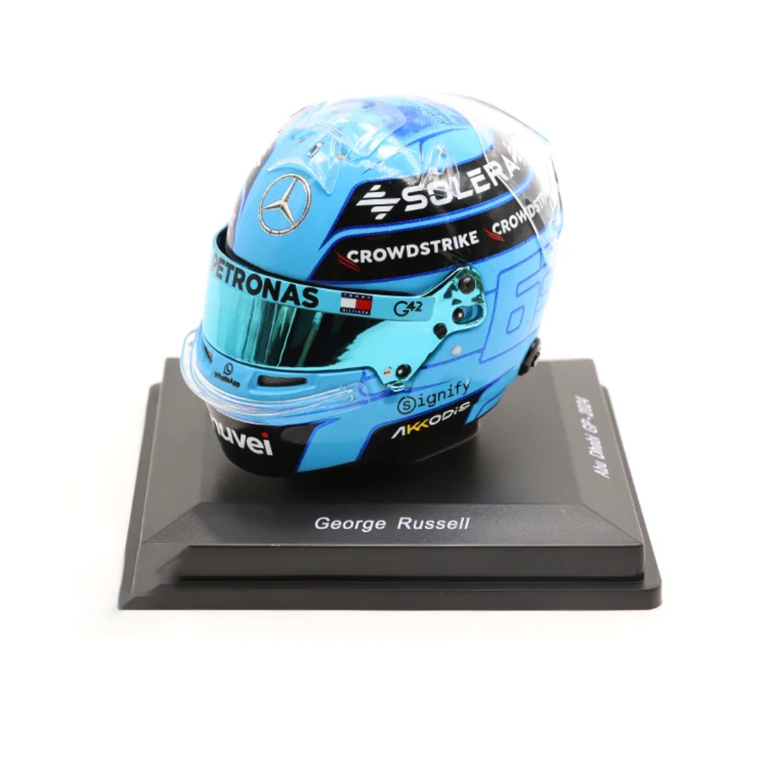 George Russell Abu Dhabi 2024 1:5 Scale Helmet