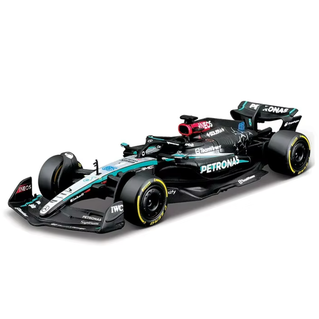 W15 Mercedes F1 2024 1:43 - George Russell 63 Scale Car