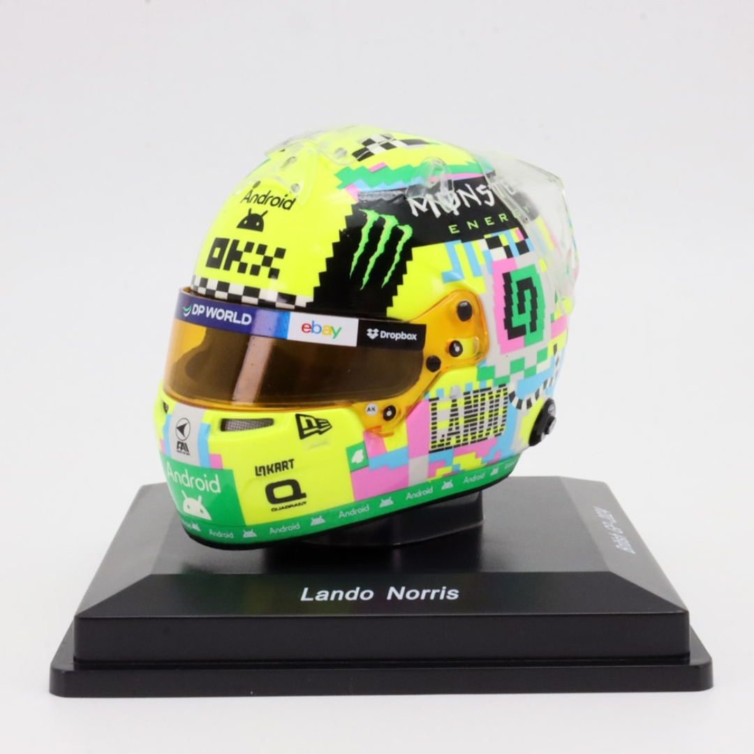 Lando Norris British GP 2024 1:5 Scale Helmet