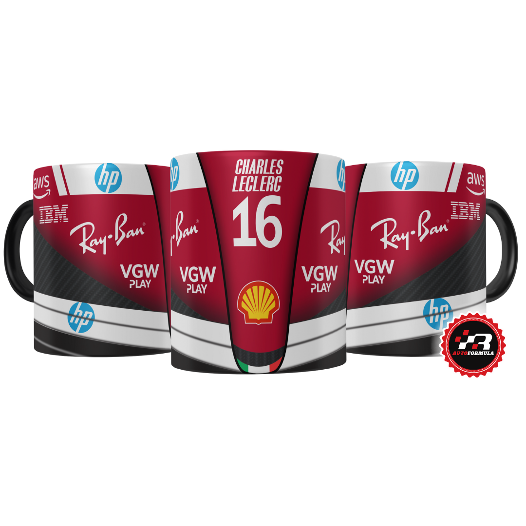 SF25 Lewis Hamilton and Charles Leclerc F1 2025 Mug