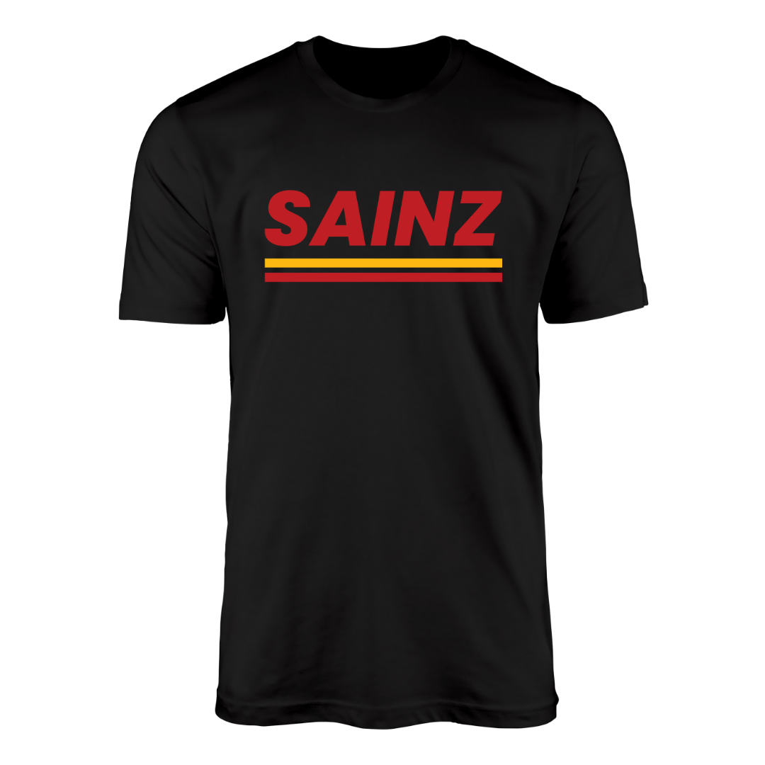 Carlos Sainz Spain Flag T-shirt