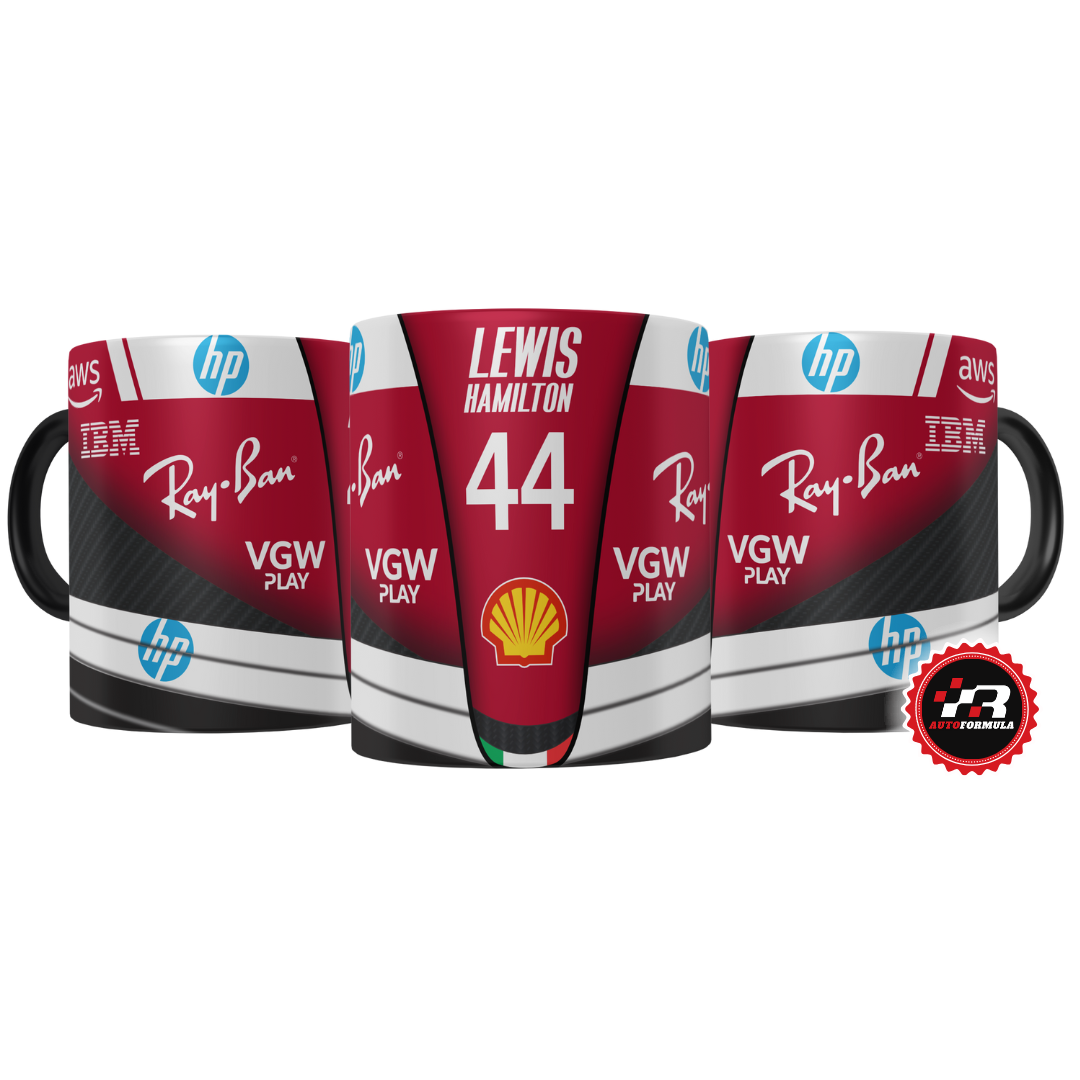 SF25 Lewis Hamilton and Charles Leclerc F1 2025 Mug