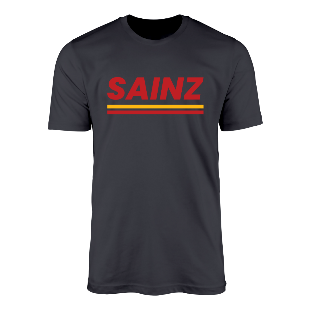 Carlos Sainz Spain Flag T-shirt