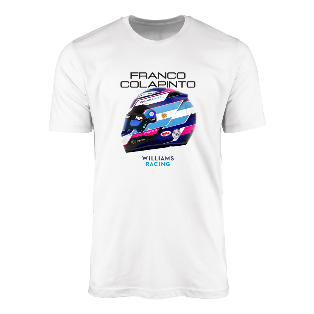 Franco Colapinto 2024 Helmet T-shirt