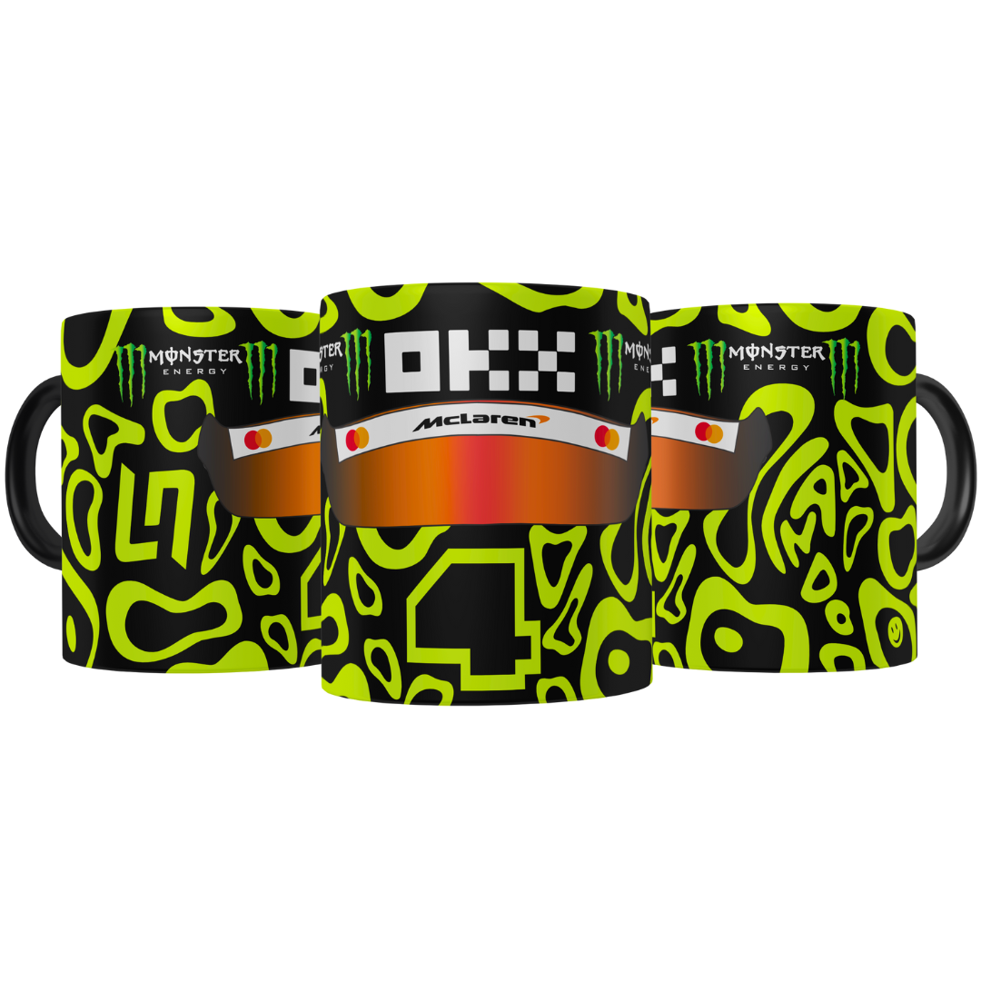 Lando Norris 2025 Helmet Mug