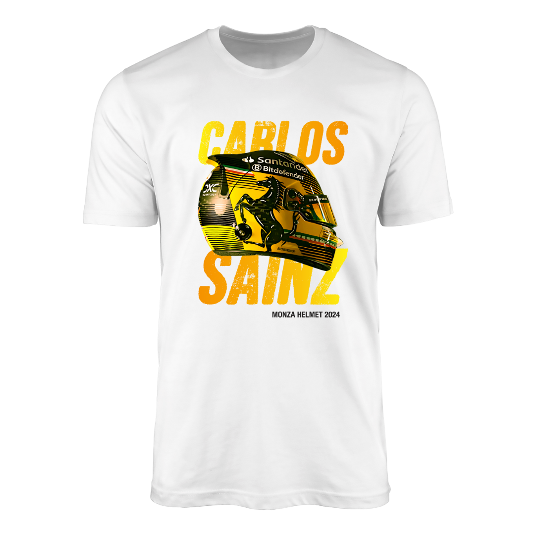 Carlos Sainz Special Helmet Monza 2024 T-shirt