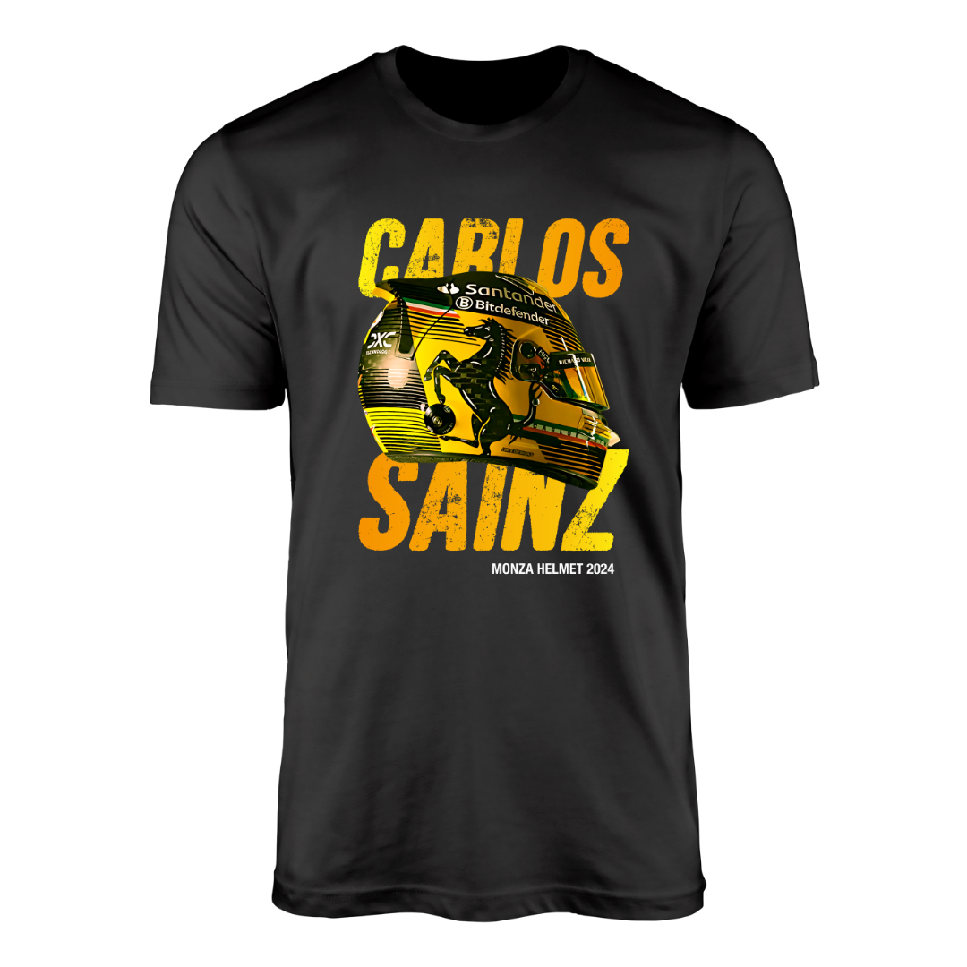 Carlos Sainz Special Helmet Monza 2024 T-shirt