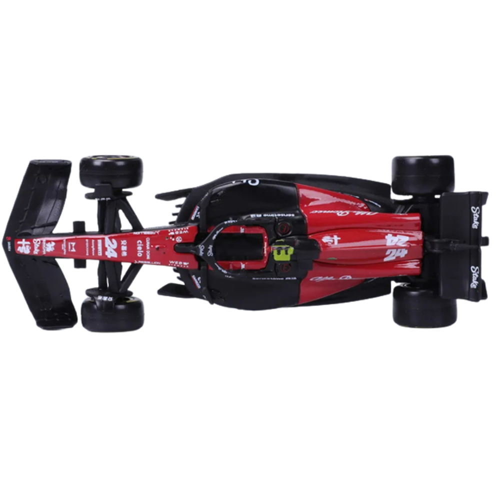 C43 Alfa Romeo Sauber F1 Team Stake 2023 1:43 Zhou Guanyu Scale Car
