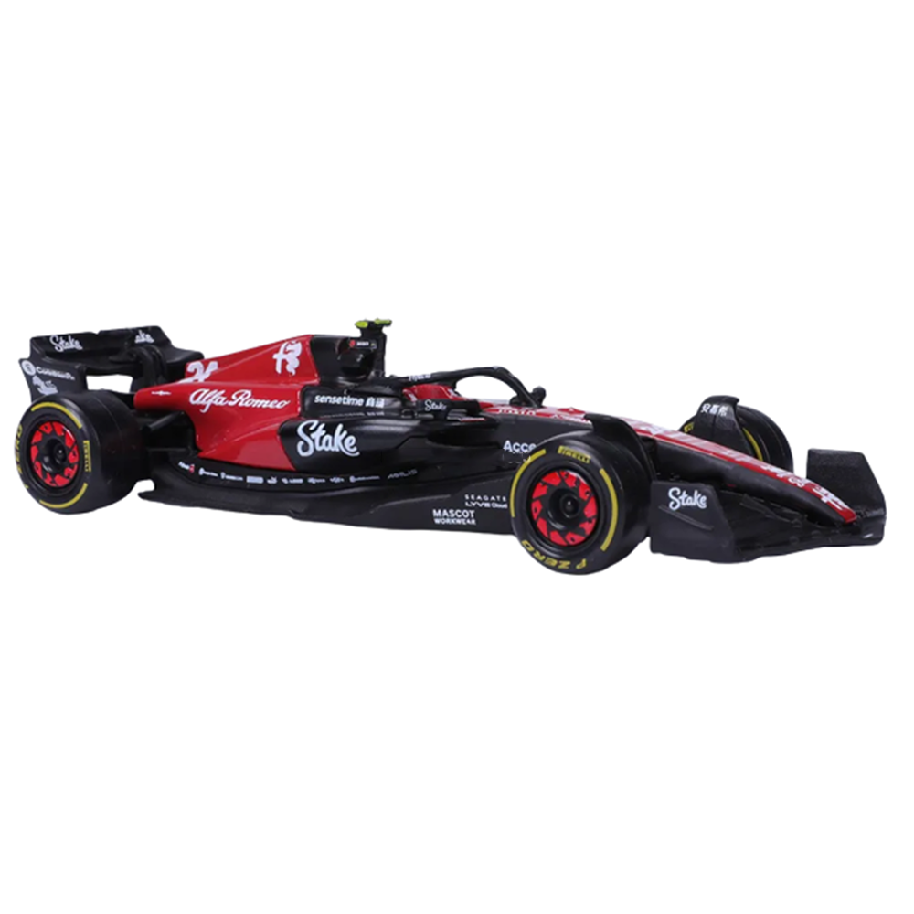 C43 Alfa Romeo Sauber F1 Team Stake 2023 1:43 Zhou Guanyu Scale Car