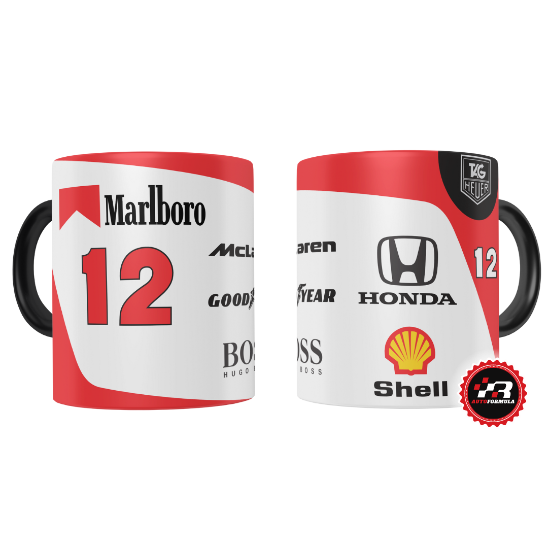 MP4/4 McLaren 12 Marlboro Honda 1988 Mug
