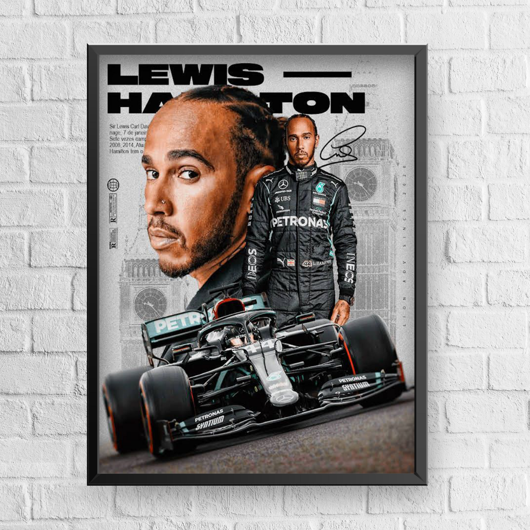 Lewis Hamilton 2021 Poster