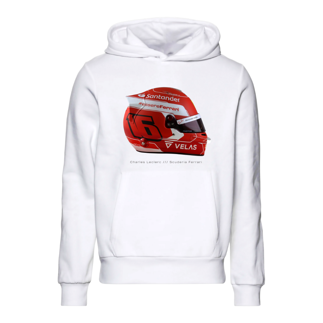Charles Leclerc 16 Helmet Hoodie