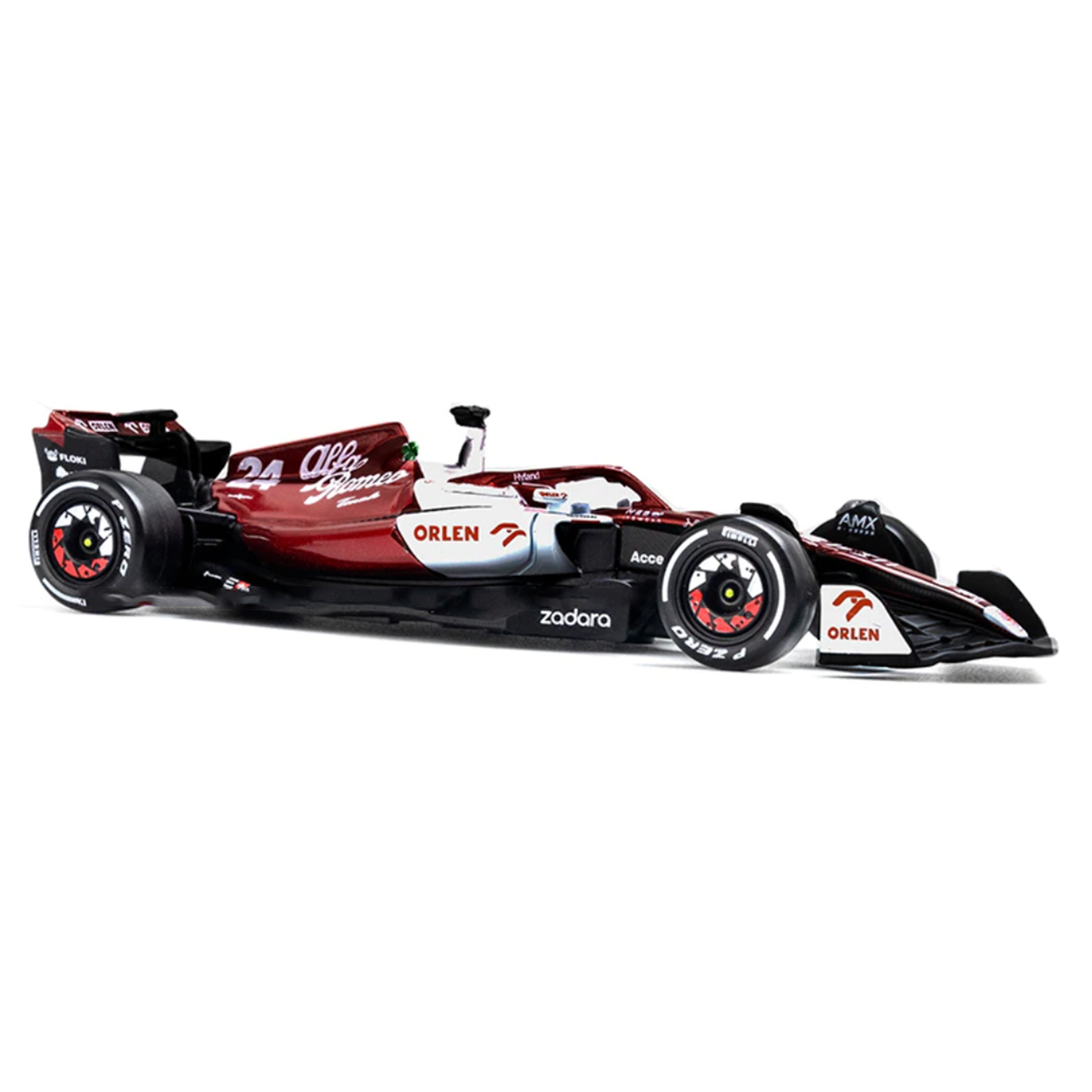 C42 Alfa Romeo ORLEN F1 Team 2022 1:43 Zhou Guanyu Scale Car