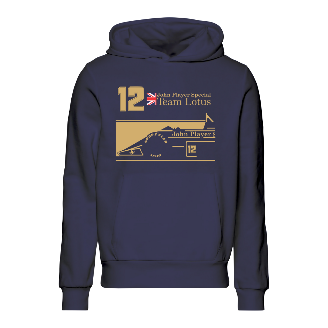 John Player Special 12 Lotus 98t Hoodie