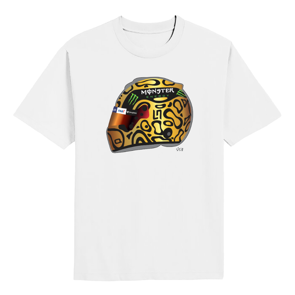 Lando Norris 2025 World Champion Helmet T-shirt