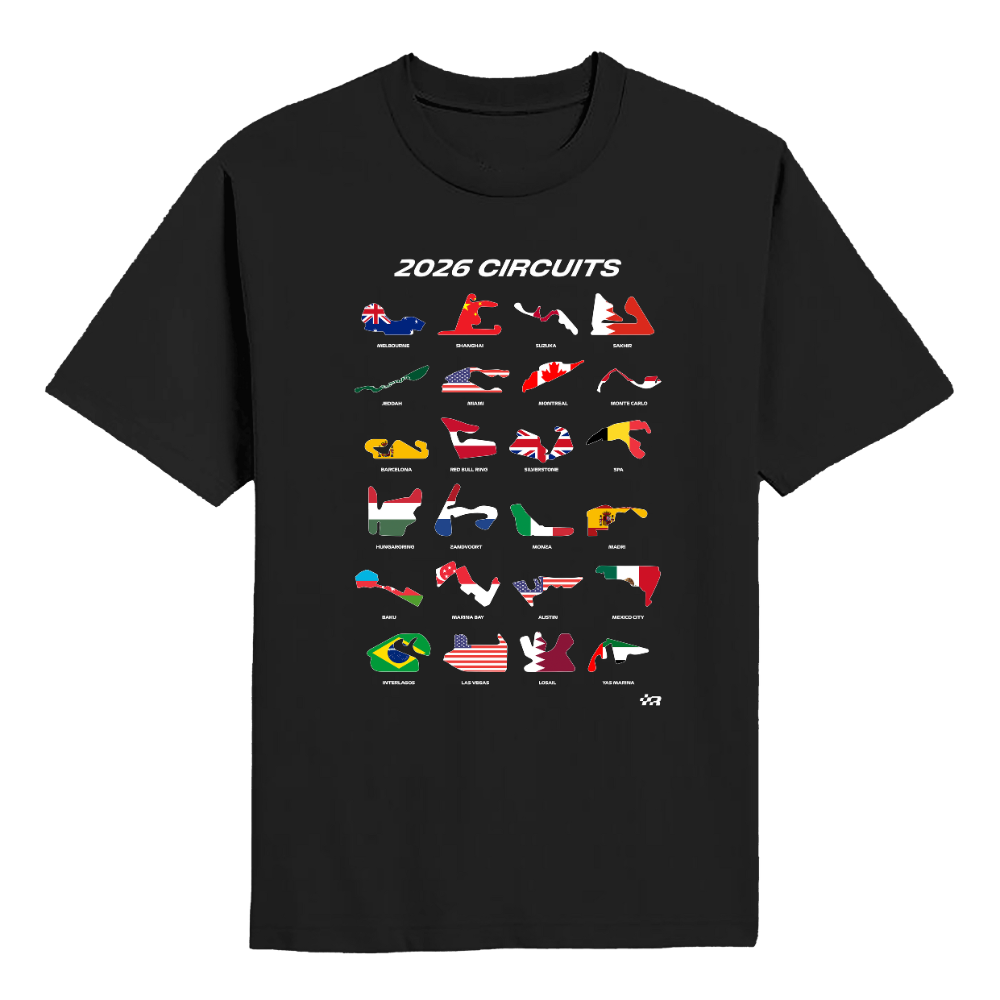 2026 F1 Circuits T-shirt