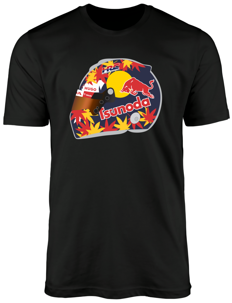 Yuki Tsunoda 2024 Helmet T-shirt