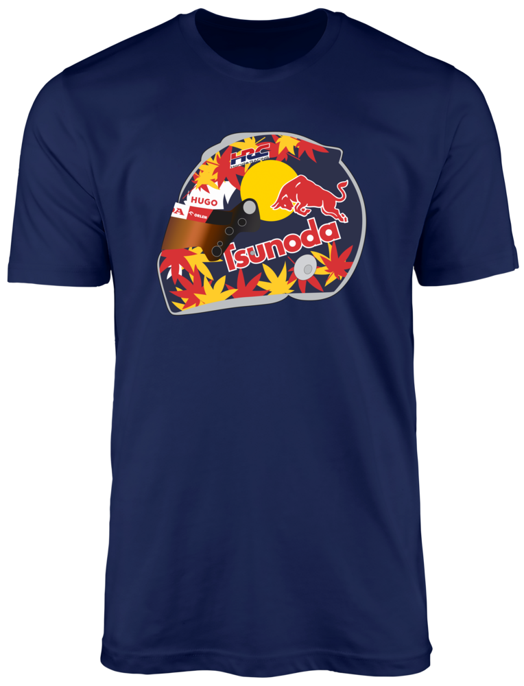 Yuki Tsunoda 2024 Helmet T-shirt