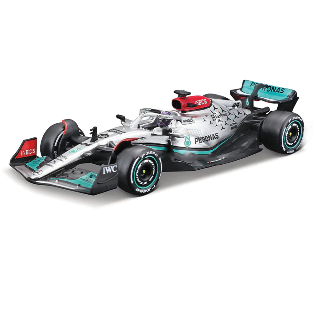 W13 Mercedes AMG Petronas F1 Team 2022 BOX 1:43 Lewis Hamilton Scale Car