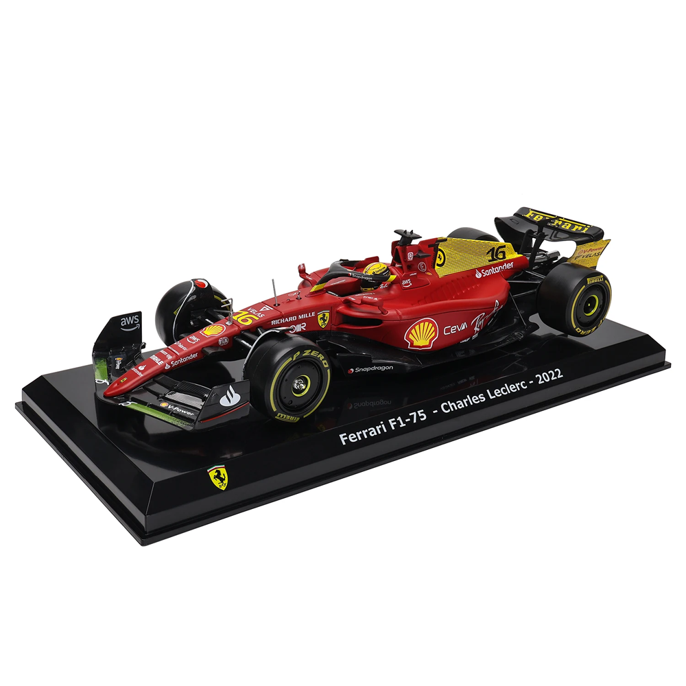 F1-75 Scuderia Ferrari 2022 Special Edition 75 Years 1:24 Scale Car