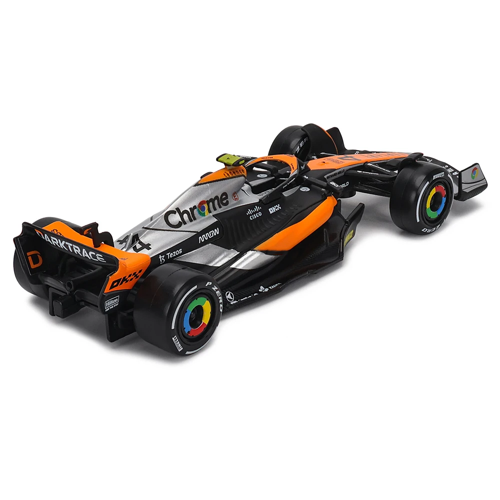 MCL60 McLaren F1 Team Special Edition Silverstone GP 2023 BOX 1:43 Lando Norris Scale Car