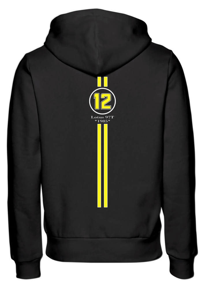 John Player Special 12 Lotus F1 Team 1985 97T Hoodie