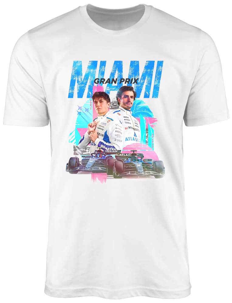 Williams Racing Miami Grand Prix 2025 T-shirt