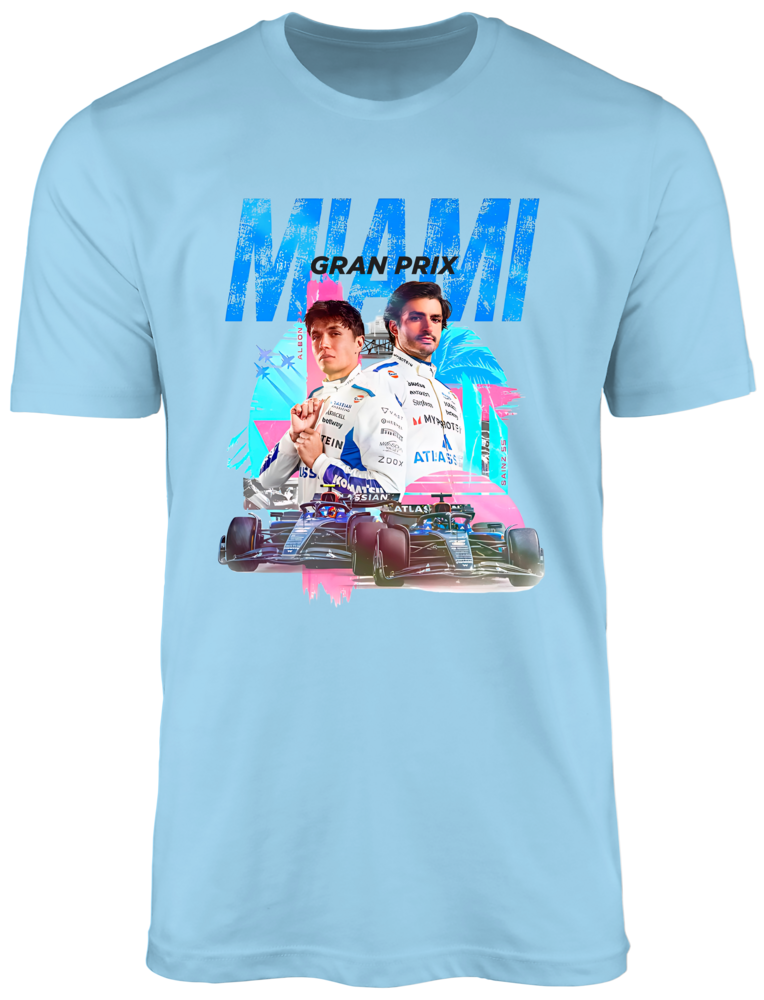 Williams Racing Miami Grand Prix 2025 T-shirt