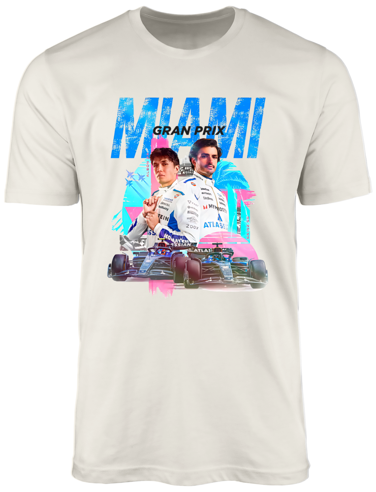 Williams Racing Miami Grand Prix 2025 T-shirt