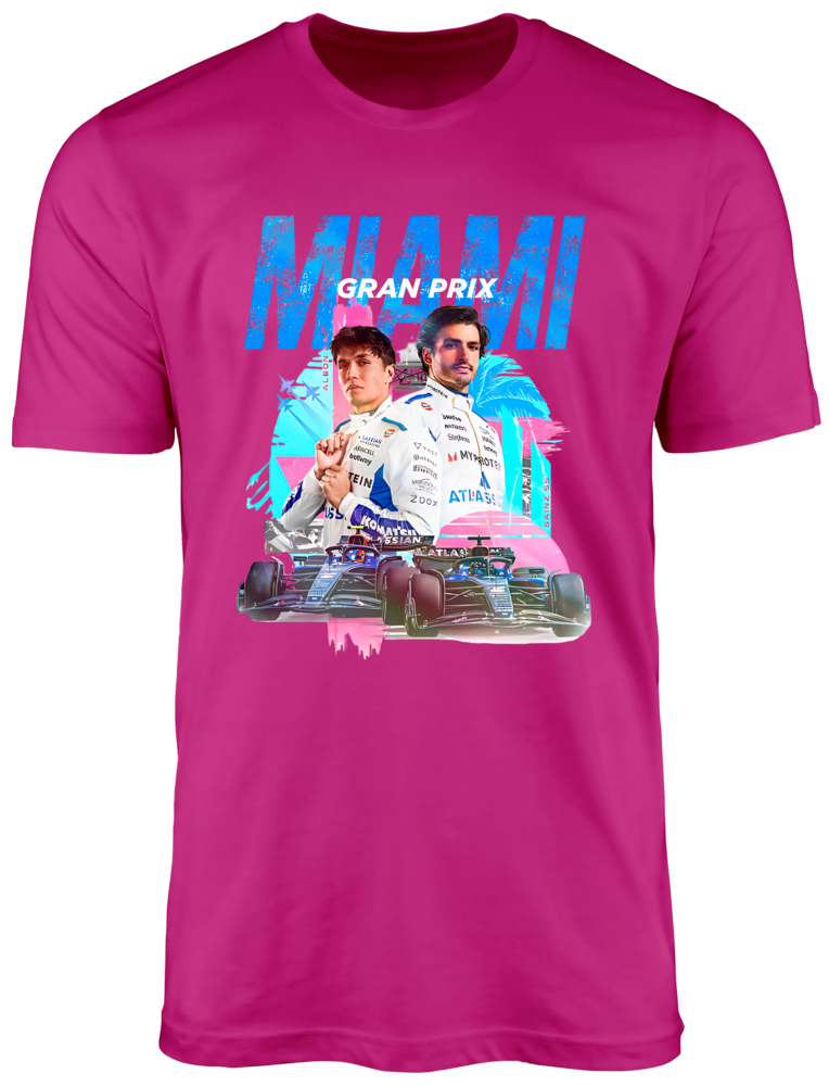 Williams Racing Miami Grand Prix 2025 T-shirt