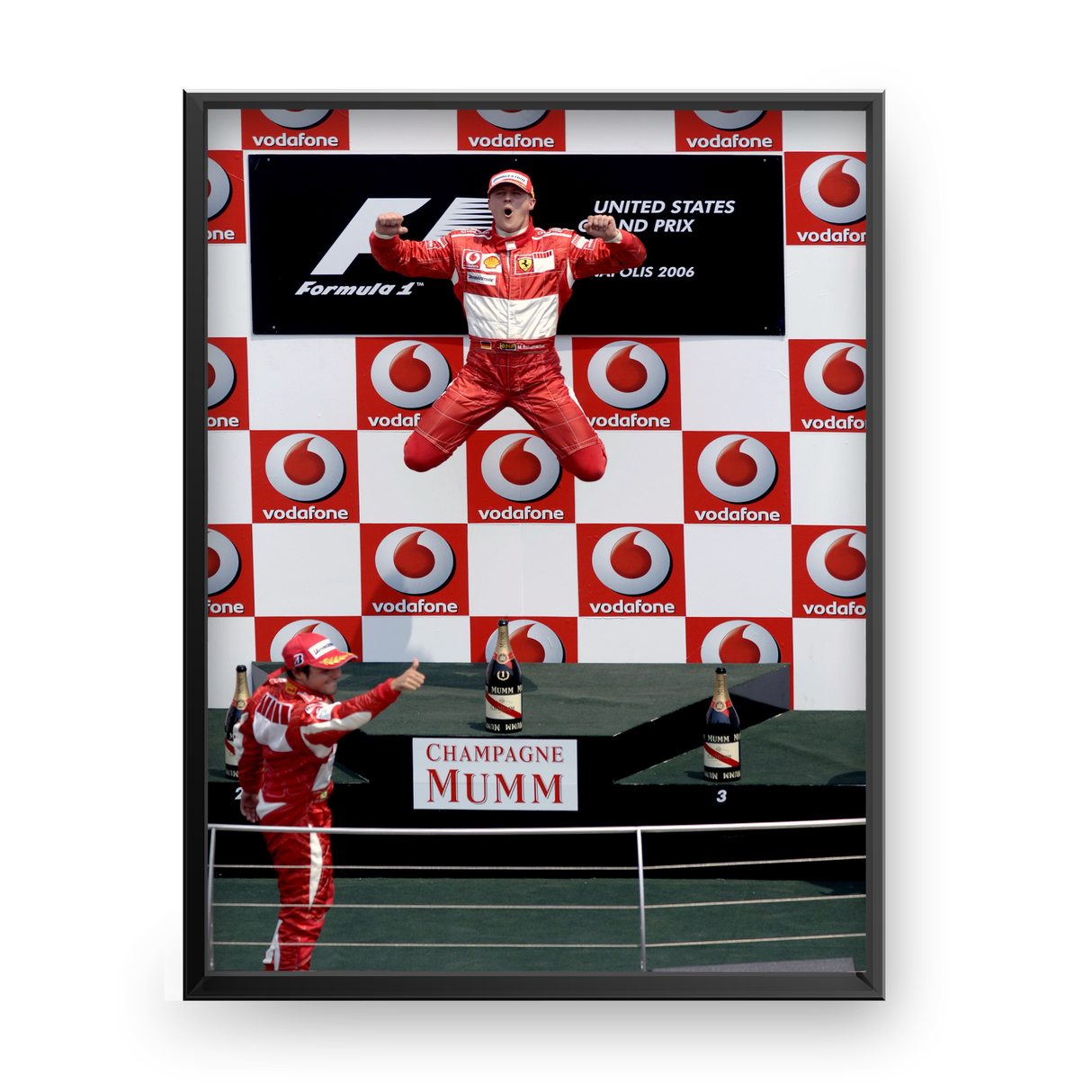 Michael Schumacher Indianapolis 2006 Poster