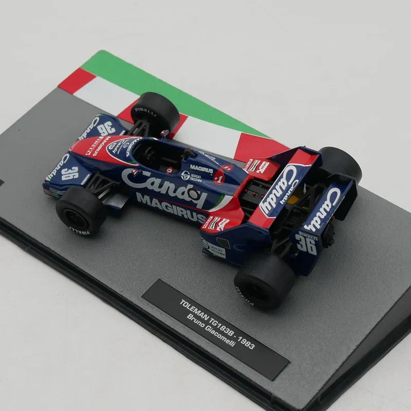 TG183B Toleman 1983 1:43 - Bruno Giacomelli Scale Car