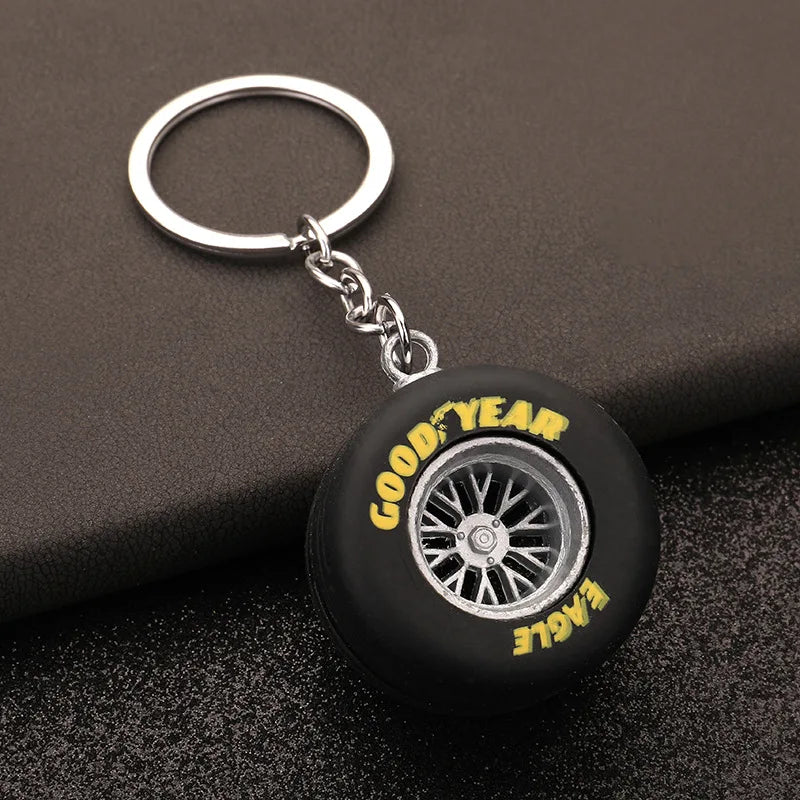 Goodyear F1 Tire Keychain