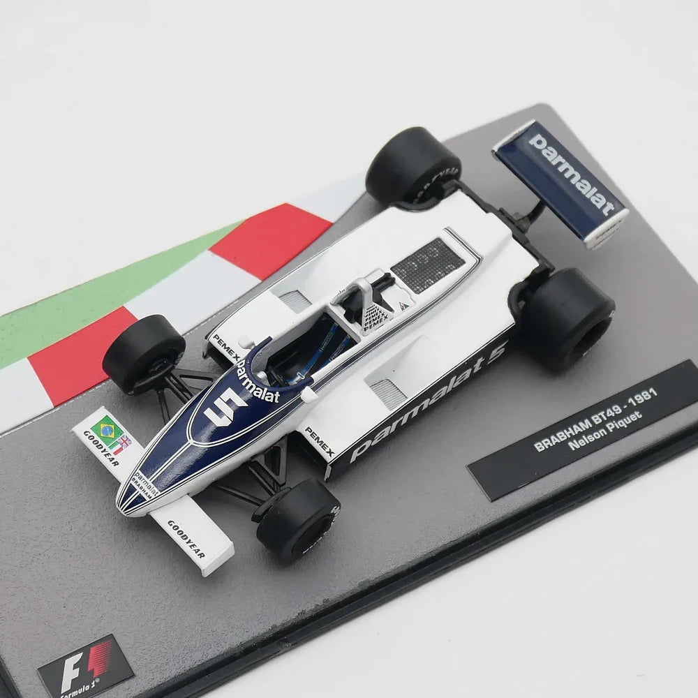 BT49 Brabham 1981 1:43 - Nelson Piquet Scale Car