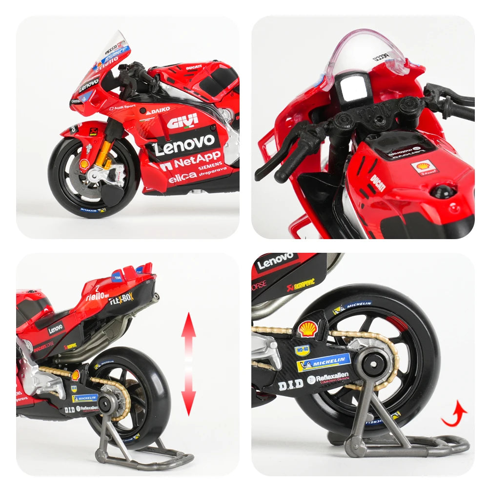 Maisto 1:18 2024 Ducati Lenovo Scale