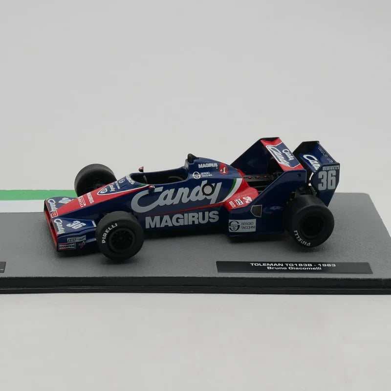 TG183B Toleman 1983 1:43 - Bruno Giacomelli Scale Car