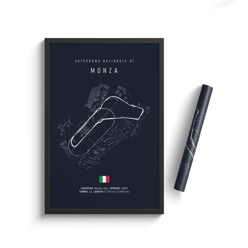 Monza Circuit Poster