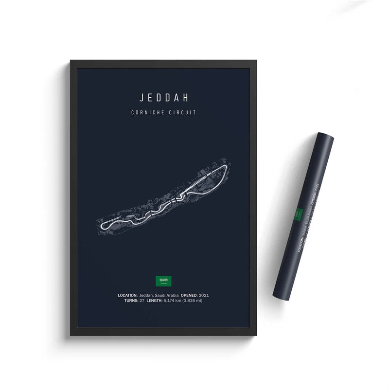 Jeddah Circuit Poster