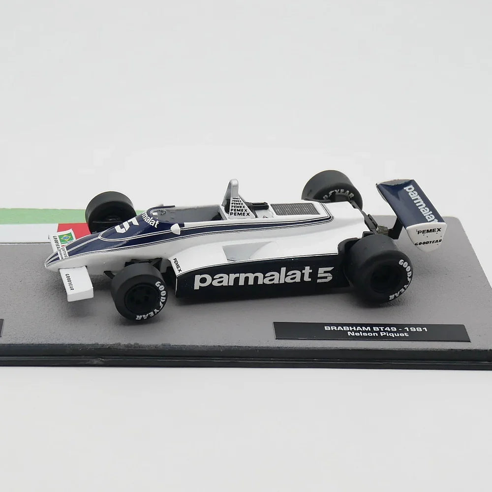BT49 Brabham 1981 1:43 - Nelson Piquet Scale Car