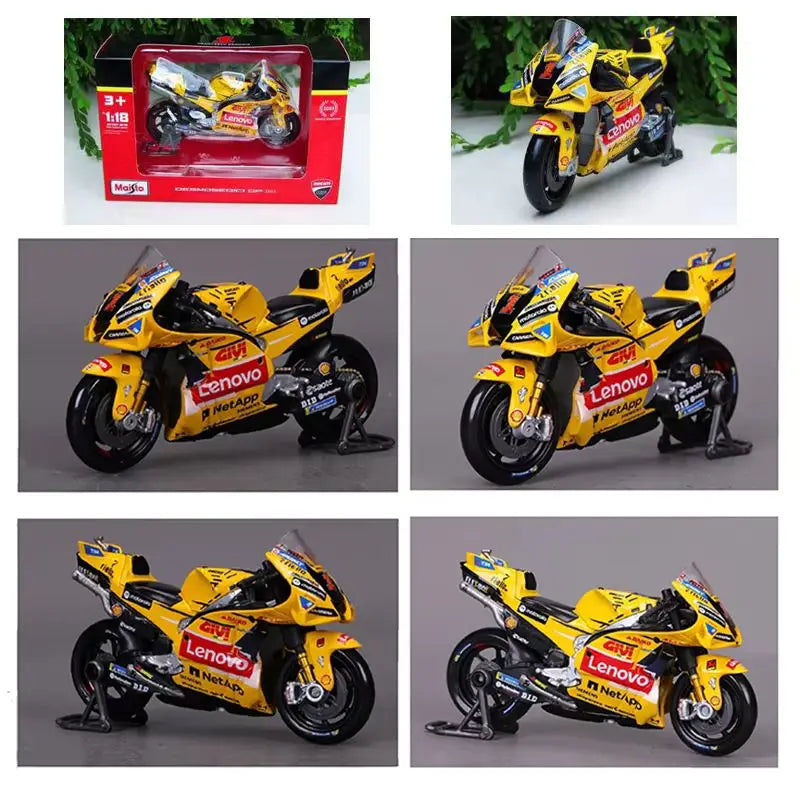 Maisto 1:18 2023 Ducati Lenovo - Special Edition Misano GP