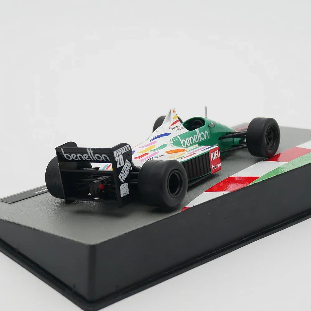 B186 Benetton 1986 1:43 - Gerhard Berger Scale Car