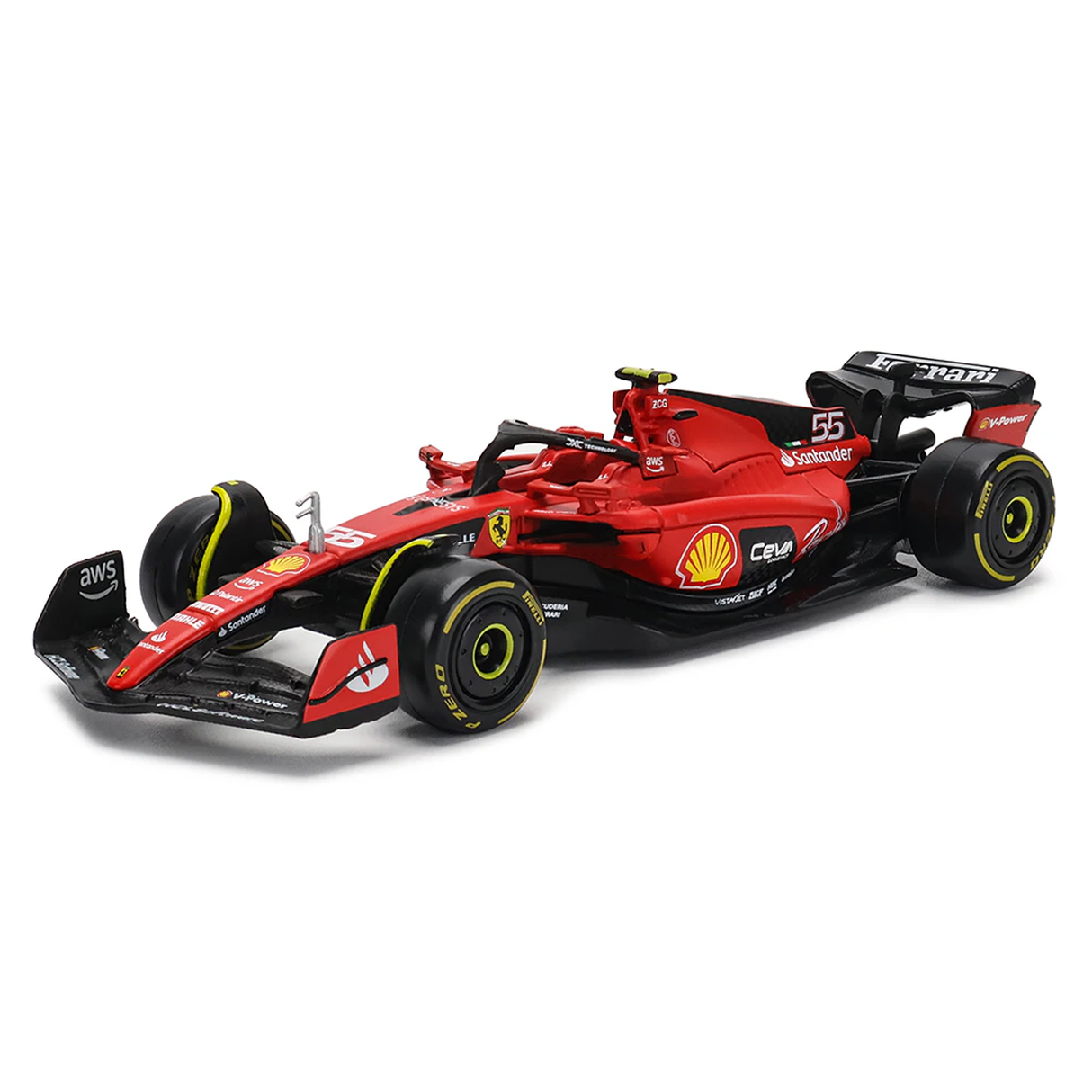 SF-23 Scuderia Ferrari F1 2023 BOX 1:43 Scale Cars