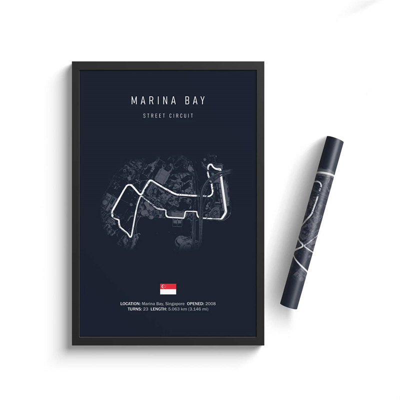 Marina Bay Circuit Poster