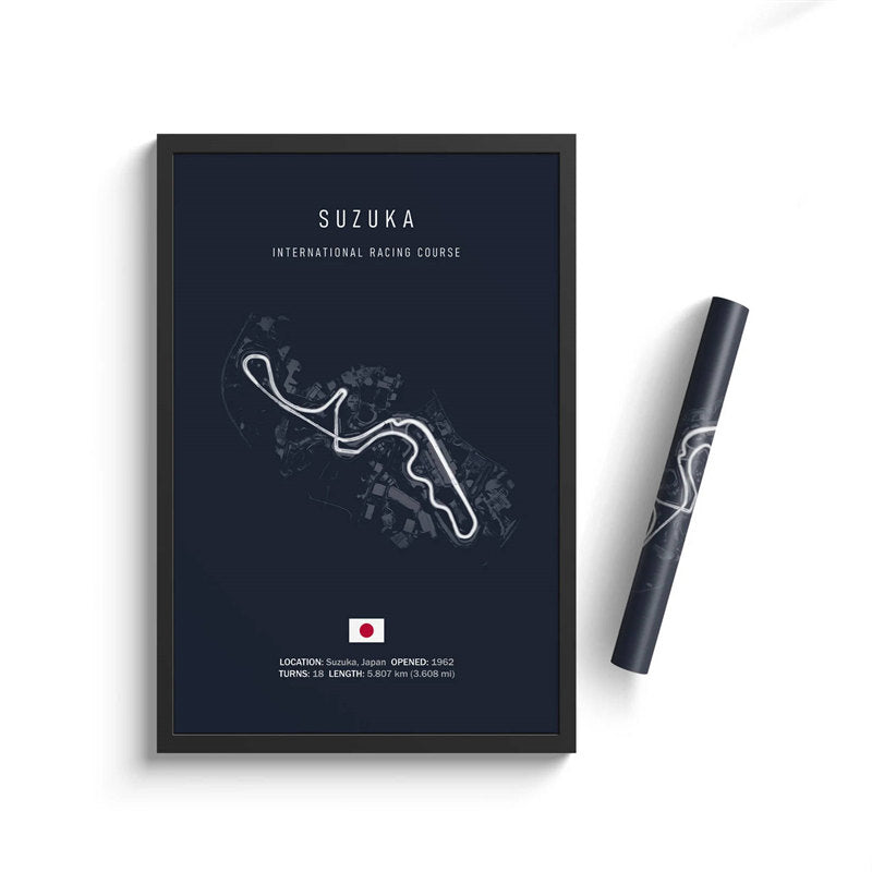 Suzuka Circuit Poster