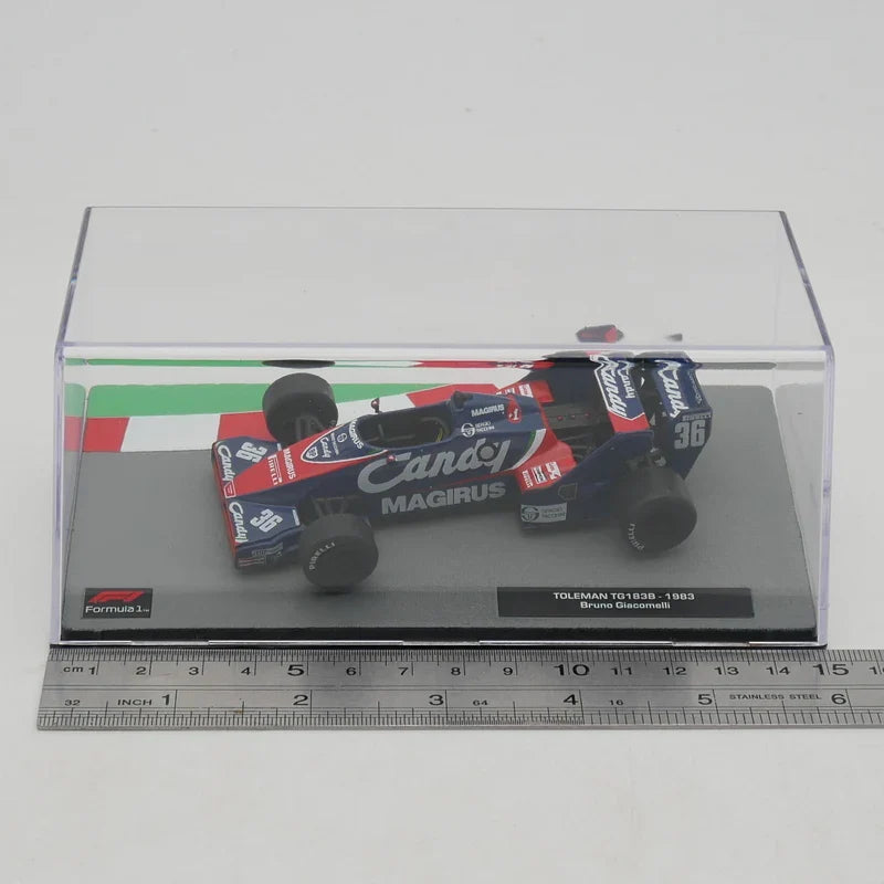TG183B Toleman 1983 1:43 - Bruno Giacomelli Scale Car