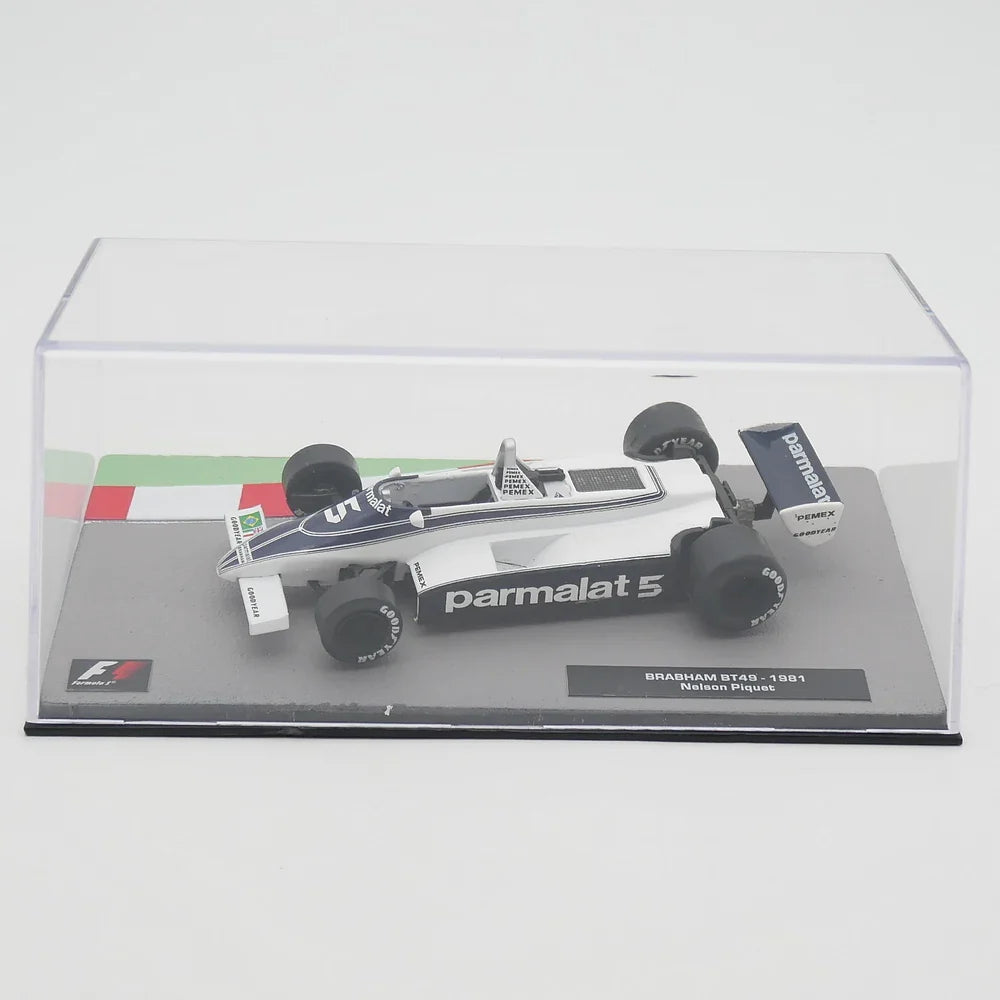 BT49 Brabham 1981 1:43 - Nelson Piquet Scale Car
