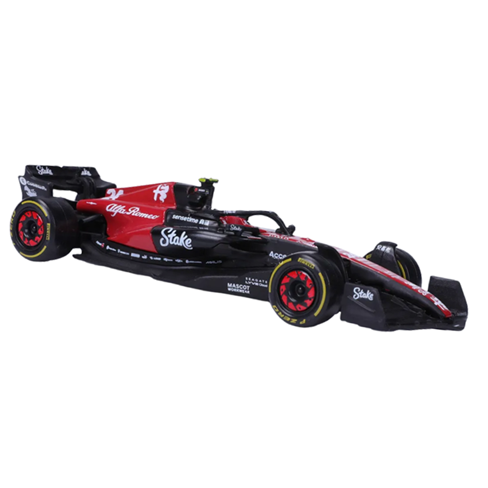 C43 Alfa Romeo Sauber F1 Team Stake 2023 1:43 Zhou Guanyu Scale Car